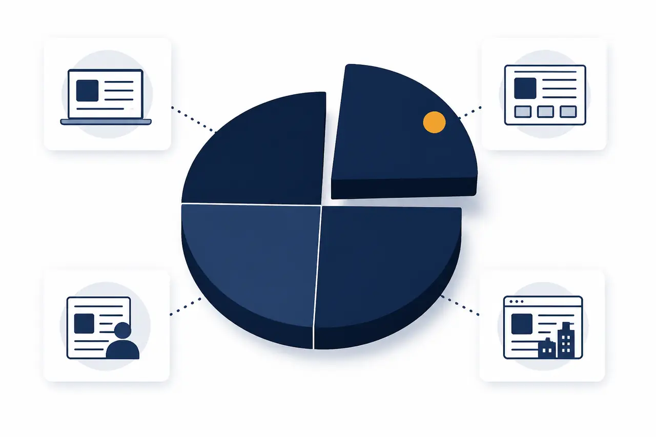 Trois paliers budget netlinking B2B SaaS : pré-Seed, Série A, Série B et au-delà avec allocation détaillée