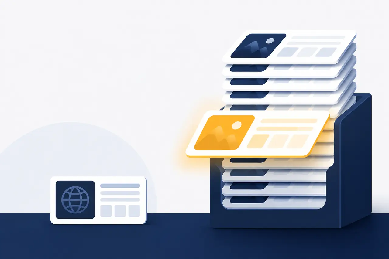 Audit Wayback Machine complet d’un domaine expiré avec un snapshot par an sur dix années