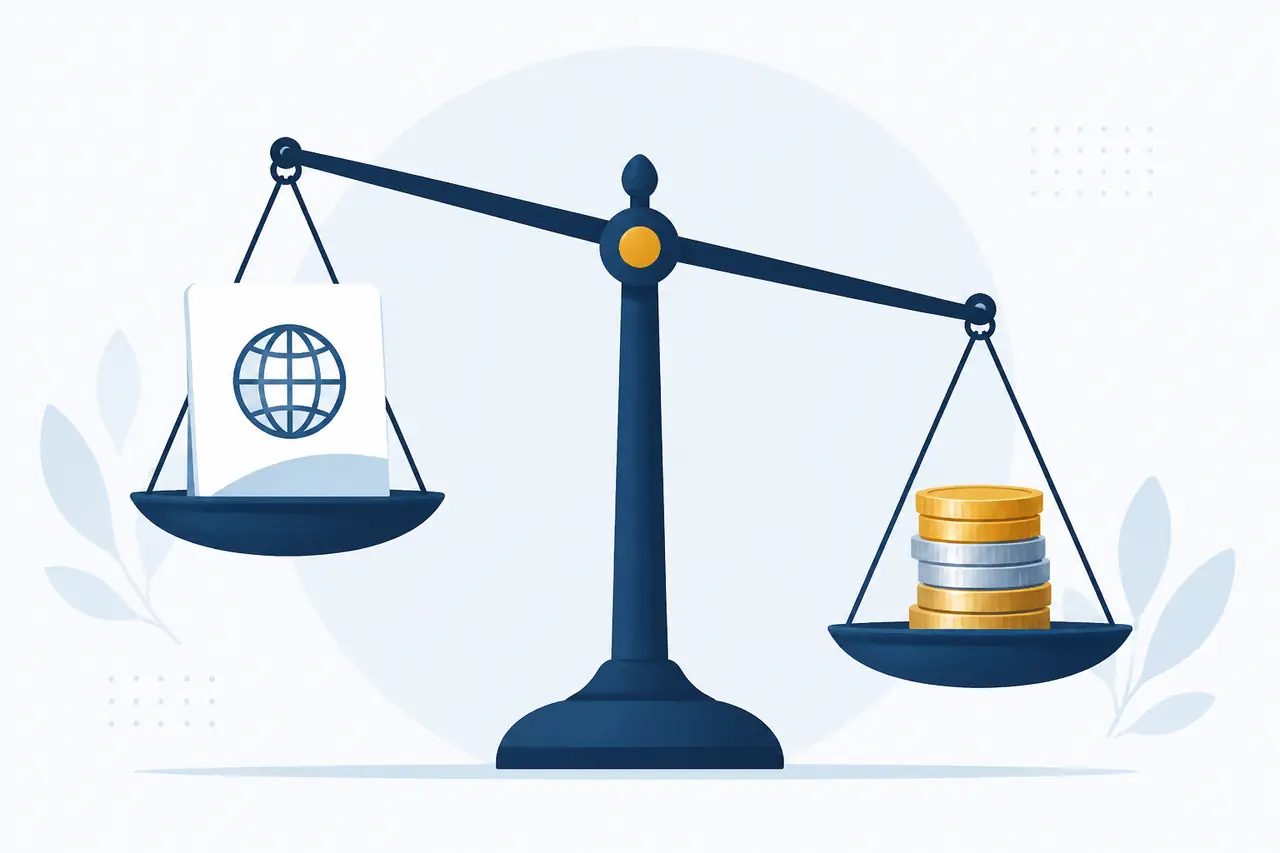 Comparaison entre le prix demandé pour un domaine expiré et sa valeur SEO théorique calculée