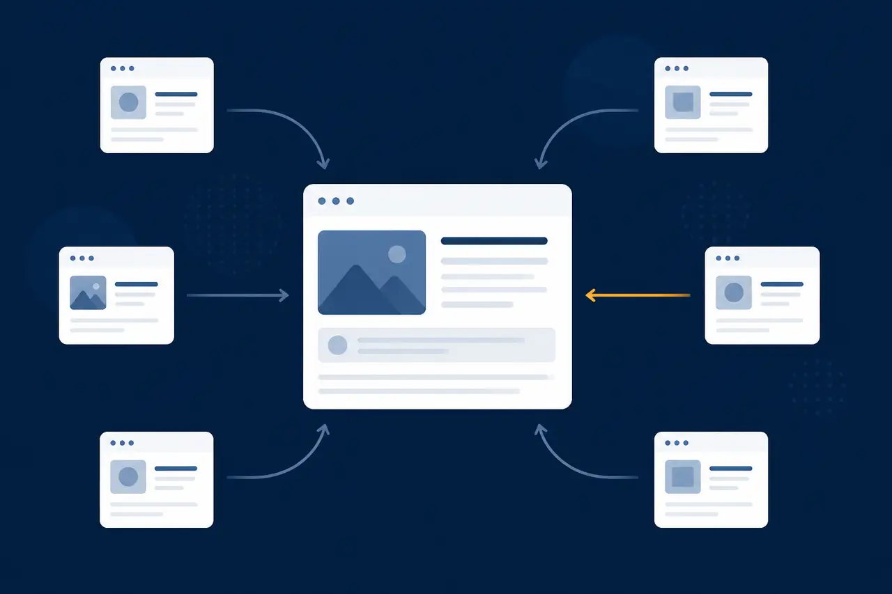 Déploiement progressif des backlinks PBN vers le money site avec diversification des sources