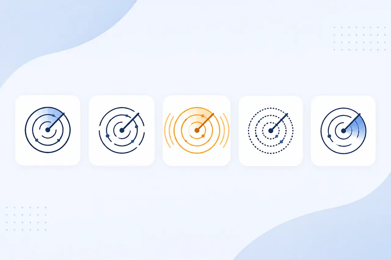 Les cinq signaux principaux que SpamBrain analyse : ancres, ratio, vélocité, thématique, qualité source