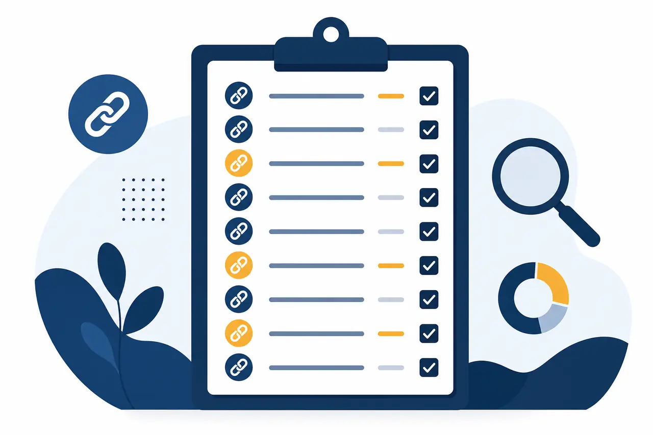 Profil de liens sain en 2026 : checklist