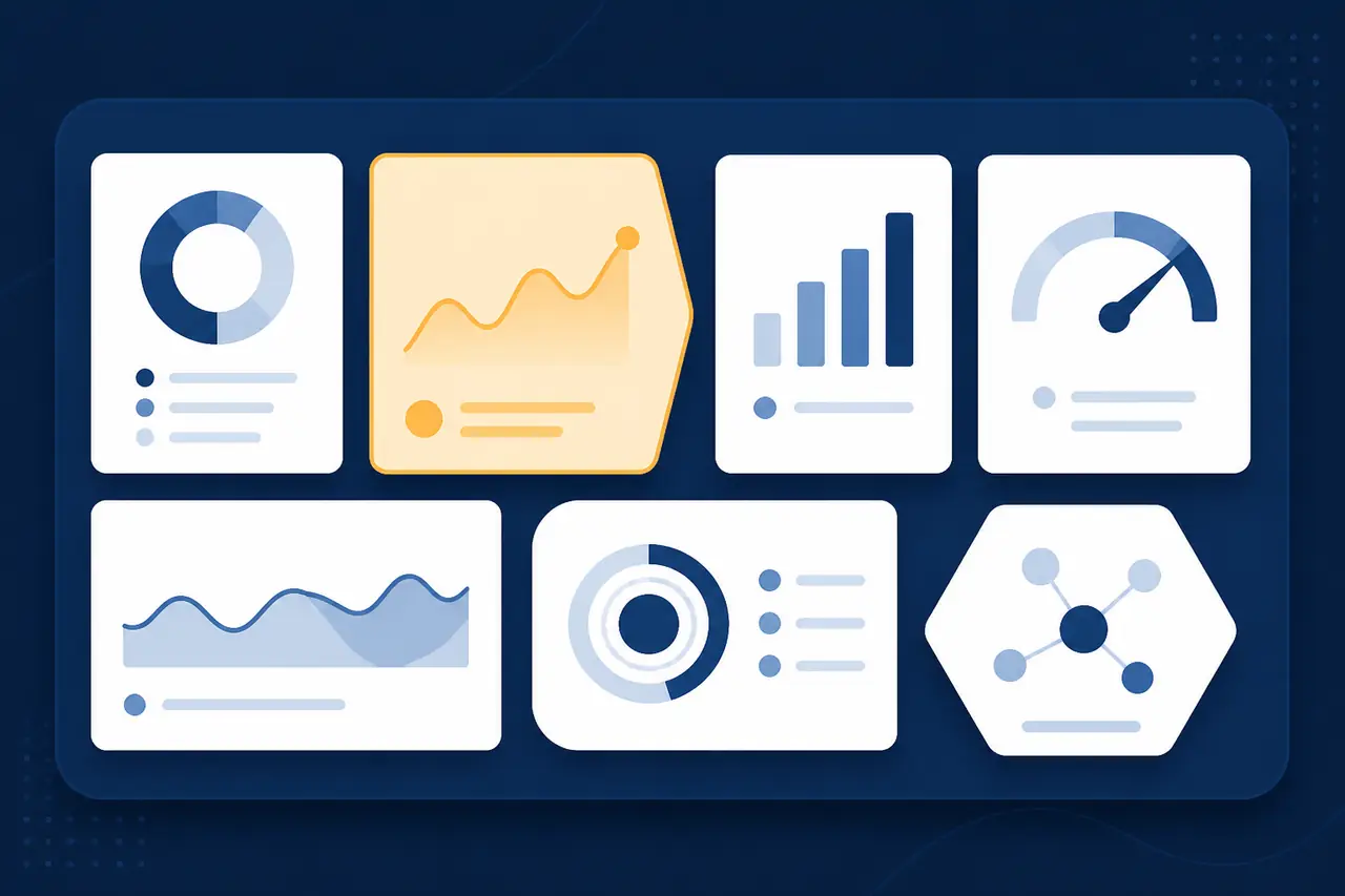 Dashboard netlinking minimal en quinze minutes : sept indicateurs alignés sur une seule page