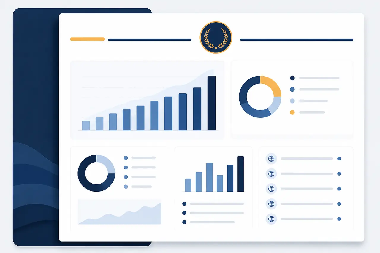 Rapport mensuel agence avec exports propres et URLs publiées par client sur la période